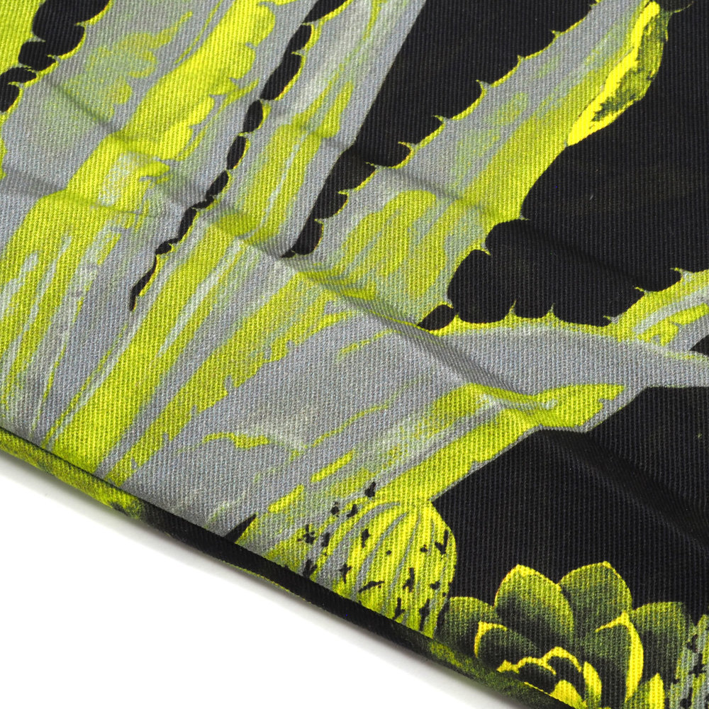 Loewe Drawstring Pouch Cactus Pattern Canvas Leat… - image 8